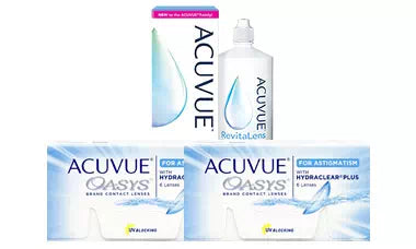 Acuvue Oasys Toric İndirimli Lens Seti 2 Kutu