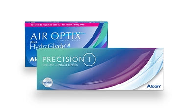 Air Optix Hydraglyde ve Precision 1 İkisi Bir Arada Set
