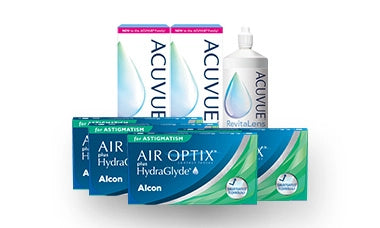 Air Optix Plus HydraGlyde Toric Kombi Set 4 Kutu