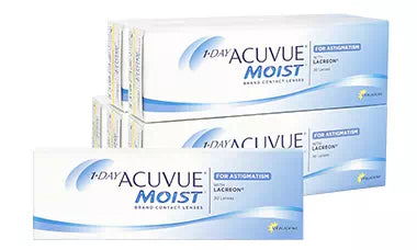 1Day Acuvue Moist Toric İndirimli Lens Seti  6 kutu