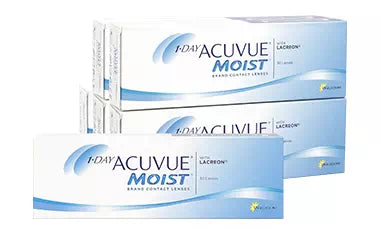 1Day Acuvue Moist İndirimli Lens Seti 6 Kutu