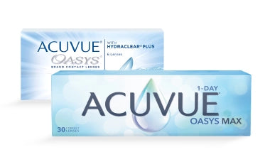 Acuvue Oasys ve Acuvue Oasys Max 1-Day İkisi Bir Arada Set